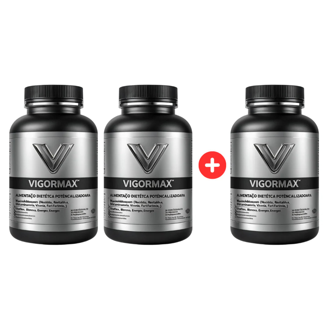 VIGOR MAX-🔥 2 Frascos + 1 GRATIS