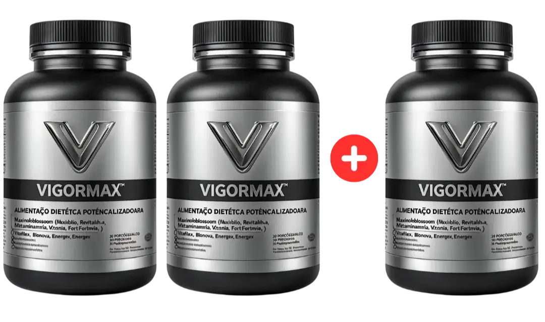 VIGORMAX 2 UNIDADES + 1 GRATIS